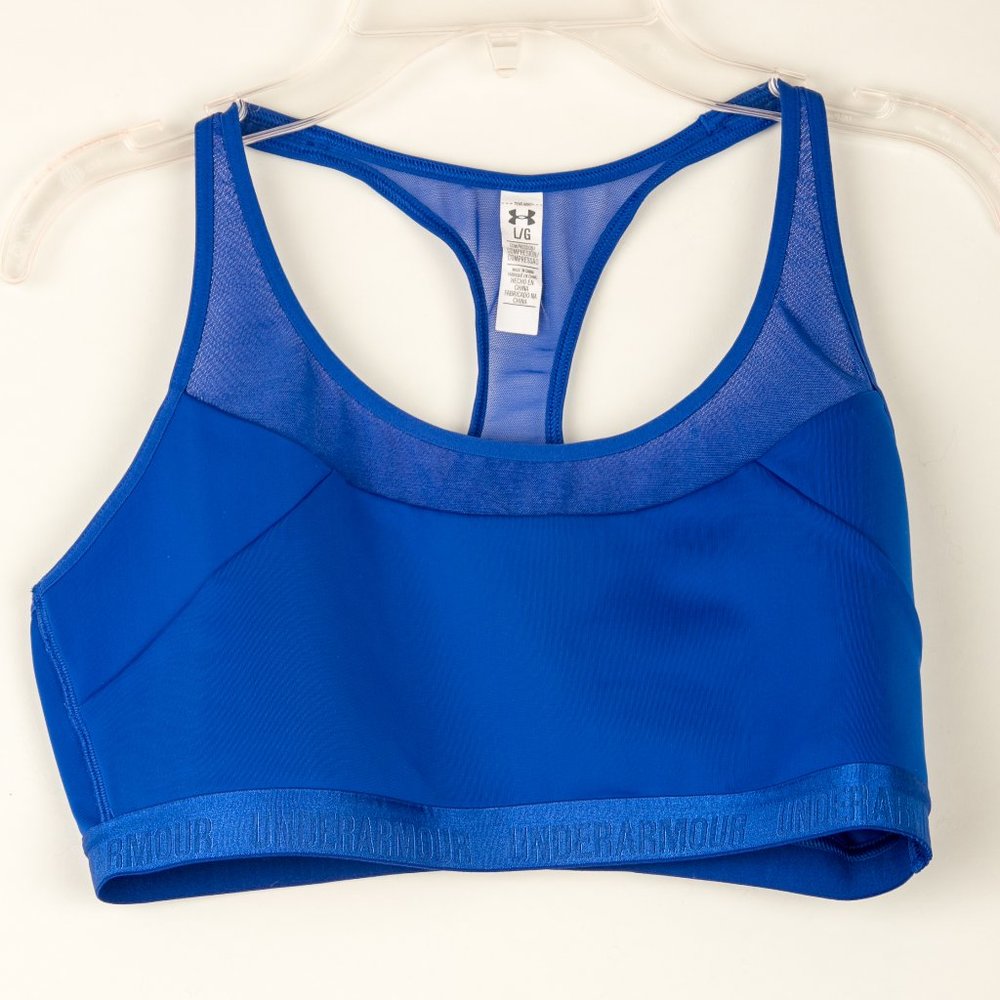 Under Armour Royal Blue Compression Bra Size L